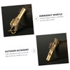 Kisangel Whistle Dragon Head Keychain 2pcs Sports Whistle High Volume