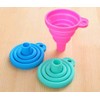 Funnels for Kitchen Use, Food Grade Silicone Collapsible Kitchen Funnel