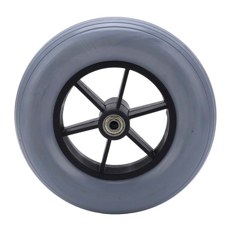 194mm Gray Electric Wheelchair Wheel Non Slip No Noise Stable