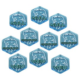 LITKO Mecha Electronic Warfare Tokens | Full Color Tokens | Compatible with BattleTech, Battleforce, Alpha Strike (Stealth Combat Token Set)