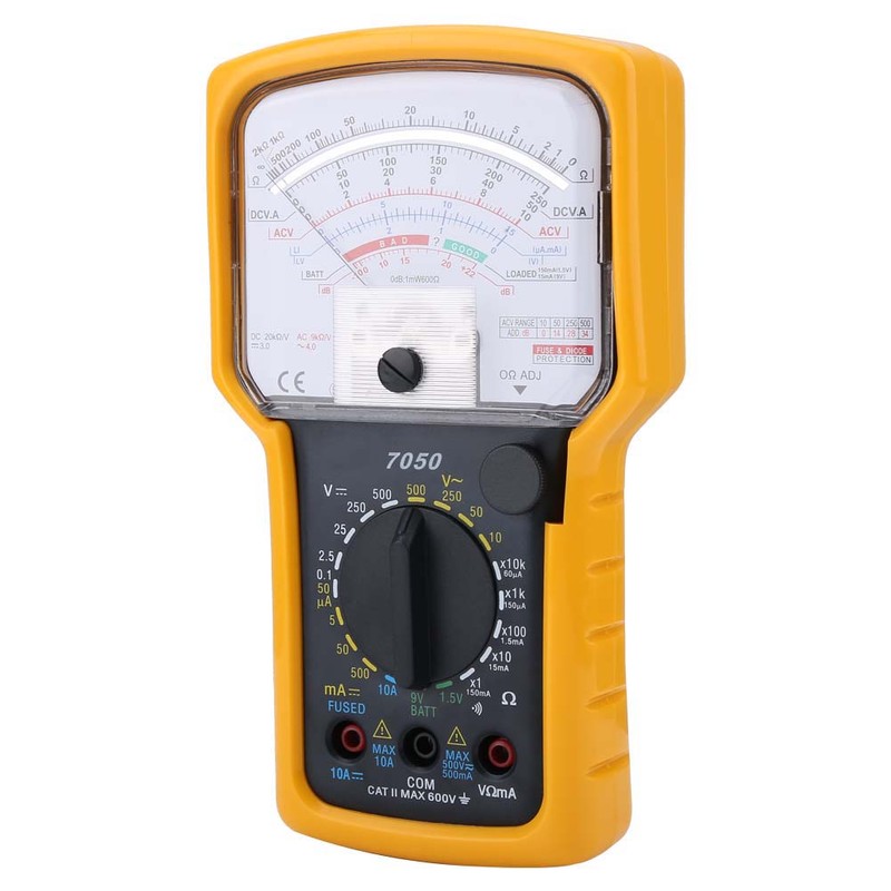 KT7050 Multifunction High Sensitivity High Precision Ohm Test Meter Analog