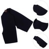 EXCEART Double Shoulder Brace Stability Compression Sleeve Back Shoulder Support