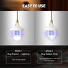 vertmuro Bug Zapper Light Bulb, 2-in-1 Indoor Electric Mosquito Killer