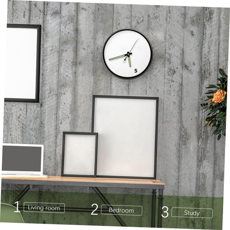 TEHAUX 1 Set DIY Clock Movement Replacement Kit with Fluorescent