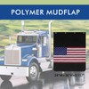 FUTAIHE Mud Flaps for Semi Trucks American Flag Polymer Tractor