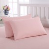 MOHAP Zippered Pillowcases 50X75CM 2 Pack- Super Soft Breathable Brushed