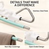 Space Saving Pants Hanger, 9-Tier Stainless Steel Closet Organizer with