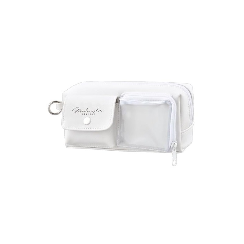 Kamiojapan 224769 Pencil Case, Front 2 Pocket Pen Case, Midnight