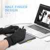 Tikaton Arthritis Compression Gloves with Adjustable Wrist Strap for Women