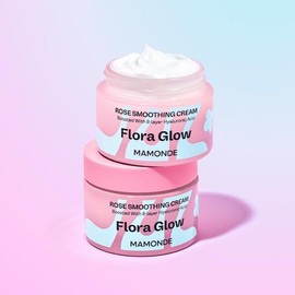 Mamonde Flora Glow Rose Smoothing Cream 50mL - Mamonde Flora Glow Rose Smoothing Cream 50mL