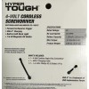 HYPER TOUGH 4-VOLT CORDLESS Lithium Built-in LED Angle-Grip SCREWDRIVER 210