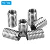 PATIKIL 6pcs M12*1.75 Male M10*1.5 Female Screw Adapter Sleeve Reducer