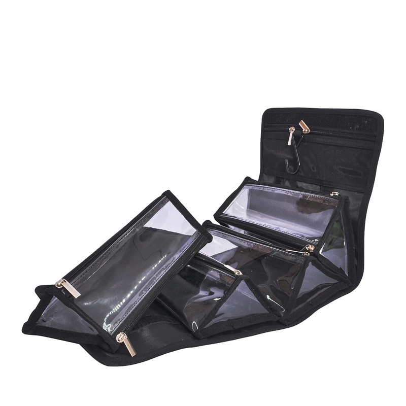 Jula Vance Large Capacity Hanging Eco Polyester Travel Toiletry Bag