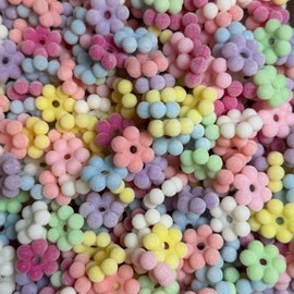 25pc - Big Pearl Spacer for Pen - Color: Flocked