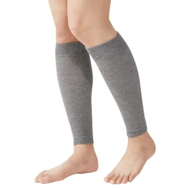 Far Red Silk Calf Supporter, Set of 2, Gray