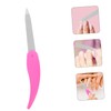 Outanaya 6pcs Practical Nail Care Tools Stainless Steel Nail File