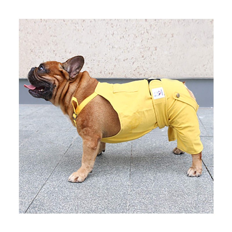 iChoue Cute Dog Diapers Suspenders for French Bulldog Frenchie Pug