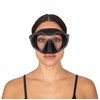 Seac Icona, rahmenlose Einglas-Tauchmaske, 100% Made in Italy