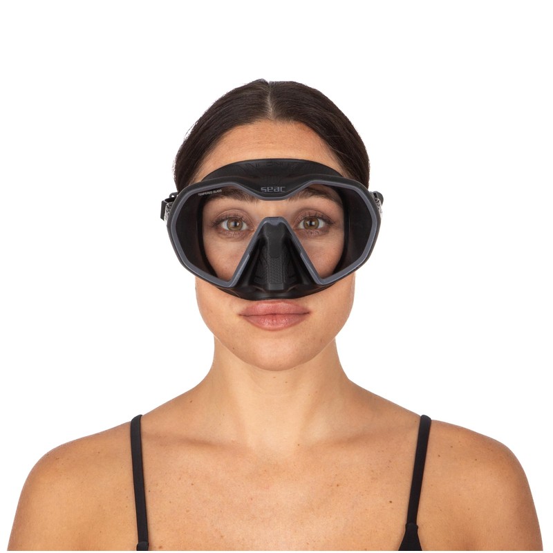 Seac Icona, rahmenlose Einglas-Tauchmaske, 100% Made in Italy