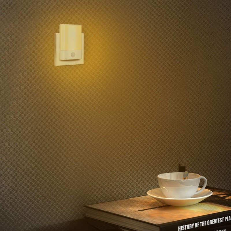 Brisun Night Light Socket with Motion Sensor, Pack of 4