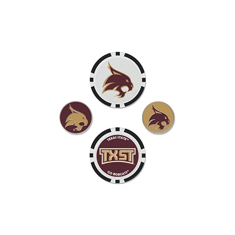 Team Effort Texas State Ball Marker Set