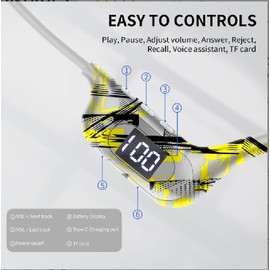 KELIJIE Auriculares inalámbricos deportivos azules 5.3 impermeables y resistentes al sudor, adecuados para oficina al aire última intervensión, deportes de doble uso, correr, conducir, ciclismo