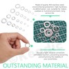 Keadic 400Pcs Split Lock Washer & External & Internal Star