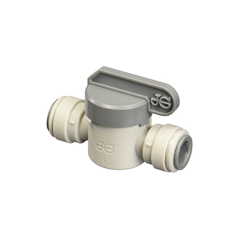 John Guest Grey Acetal Shut Off Valve Connection 1/2 inch