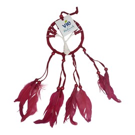 VIE Naturals Tree Of Life Dream Catcher 9 Cm (RED)