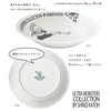 Ogura Toki Ultra Monsters Collection Lightweight Curry Plate, Set of