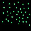 AIMALL 100 Pieces Glow in The Dark Stars Wall Stickers
