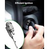 4Pcs Door Lock Cylinder & Ignition Switch Fit for Honda