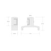 TEKTON 3/8 Inch Drive Twist Lock Socket Clip Set (5-Piece)