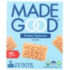 MadeGood Vanilla Crispy Squares, 6 Healthy Snacks, 0.78oz