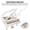 Musiin Piano Music Box Creative Retro Desktop Ornament Simulation Atmosphere