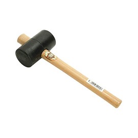 Thor THO954 954 Black Rubber Mallet 3 in
