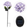 Solar Garden Lights LED Outdoor Decorative Lights Solar Hydrangea Flowers