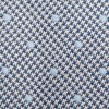 Ox and Bull Trading Co. Dotted Herringbone Gray Silk Tie
