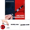 Archery Finger Sling Recurve Bow Fingerling, Adjustable Trainer Clicker Tabs