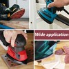 60PCS Sanding Sheets,11-Hole Mouse Sandpaper Sheets,Hook and Loop Mouse Sander