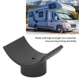 Bottle Jack Adapter, Bottle Jack Lifting Axles Saddle Heavy Duty Iron Black Replacement Fit for Dana 60 70 80 Axles Up to 4 Inch Tubes Ideal for Garage 4x4 Trail Recovery RV Farm