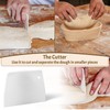 25cm Bread Proofing Basket Set Oval Natural Rattan Sourdough Proofing