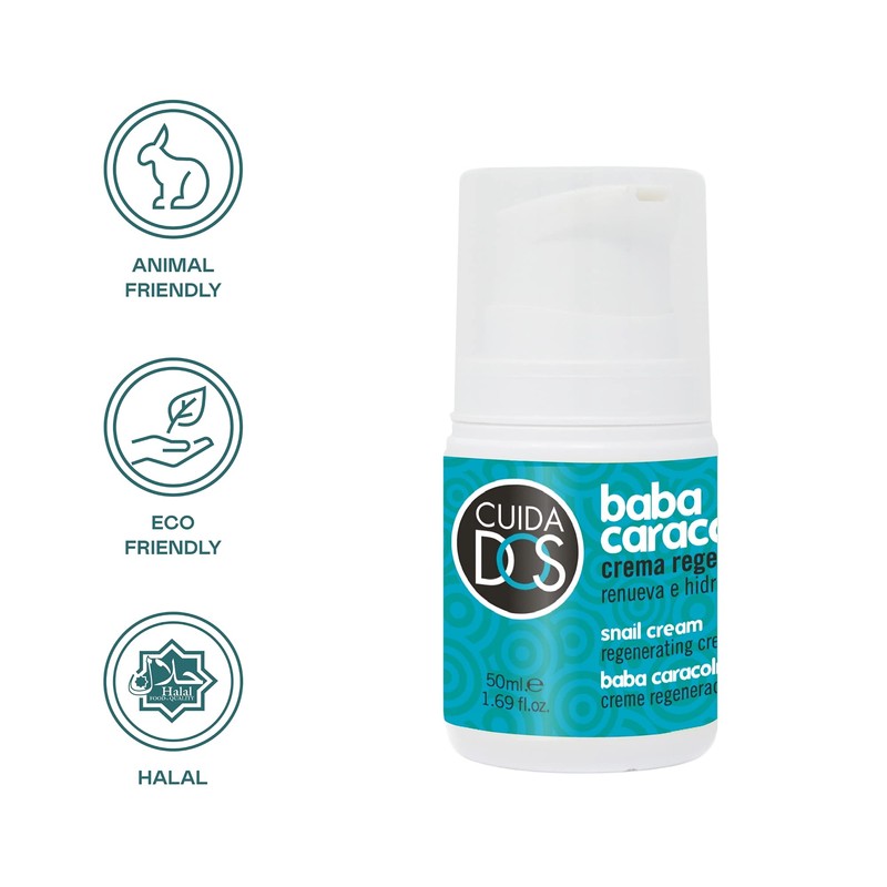 Cuidados Regenerative Cream with Snail Slime – 50 ml