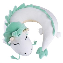 DRACA Anime Merch Plush Toy Cute Kawaii Plushies Dragon Neck Pillow Plush Merchandise Cuddly Toy Travel Pillow Anime Cushion Cute Dragon Cuddly Toys Plush Toys