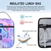 TREKTOTS Dolphin Insulated Lunch Bag for Girls Ages 6-8, Large