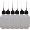 Applicator Bottle with 16-Gauge Stainless Steel Needle for Weld-on 16 Acrylic Solvent Cement - 6 Pack