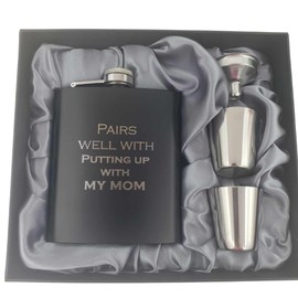 Step Dad Gifts, Step Dad Fathers Day, Bonus Dad Gifts, Stepdad Birthday Gifts, Presents for Step Dad, Gifts for Step Dad for Christmas, Stepdad Gifts for Fathers Day, Hip Flask (My)