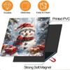 Christmas Snowman Dishwasher Cover Door Panel Decal Kitchen Dishwasher Magnet