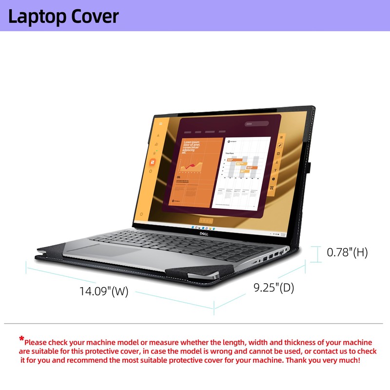 VEVOOD Laptop Case for DELL Latitude 5550 Laptop 2-in-1 |Latitude
