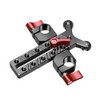 CS PRIORITY 15mm Rod Clamp, 1/4 3/8 Cheese Holder, 19mm